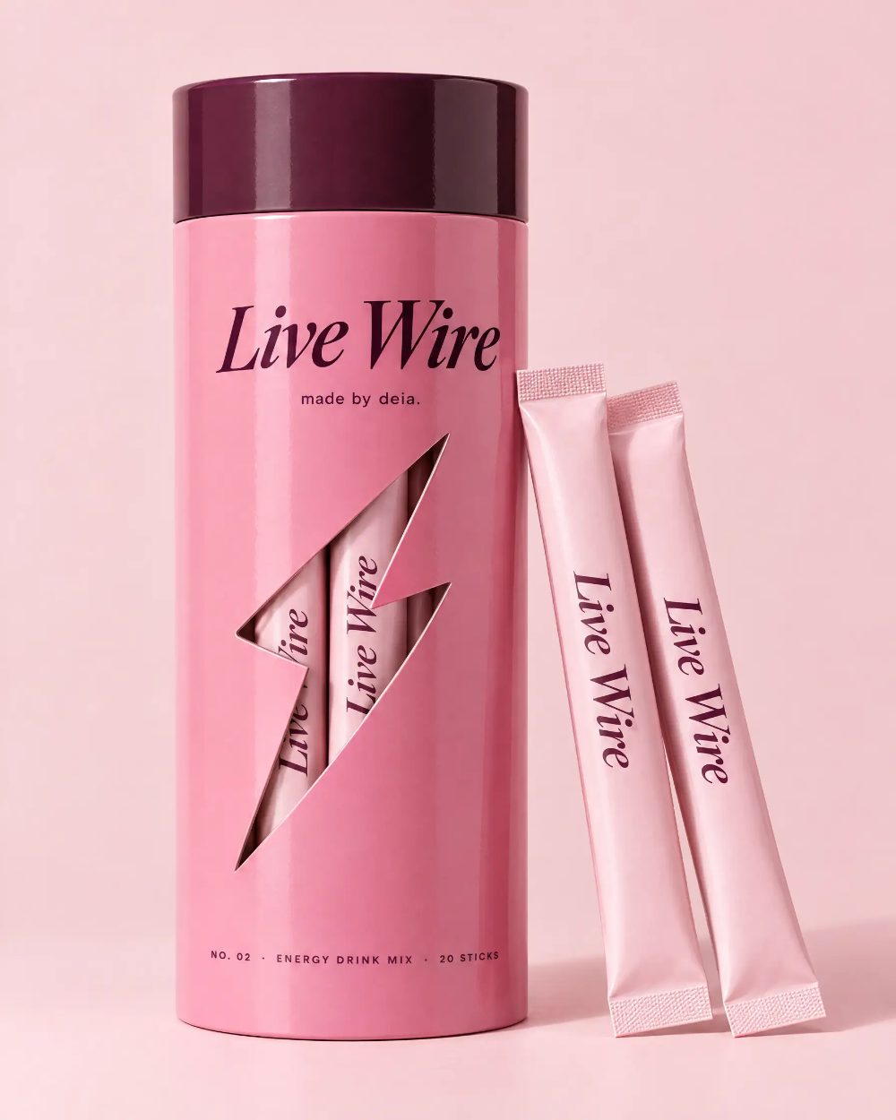 Live Wire packaging concept from the deia photo archive