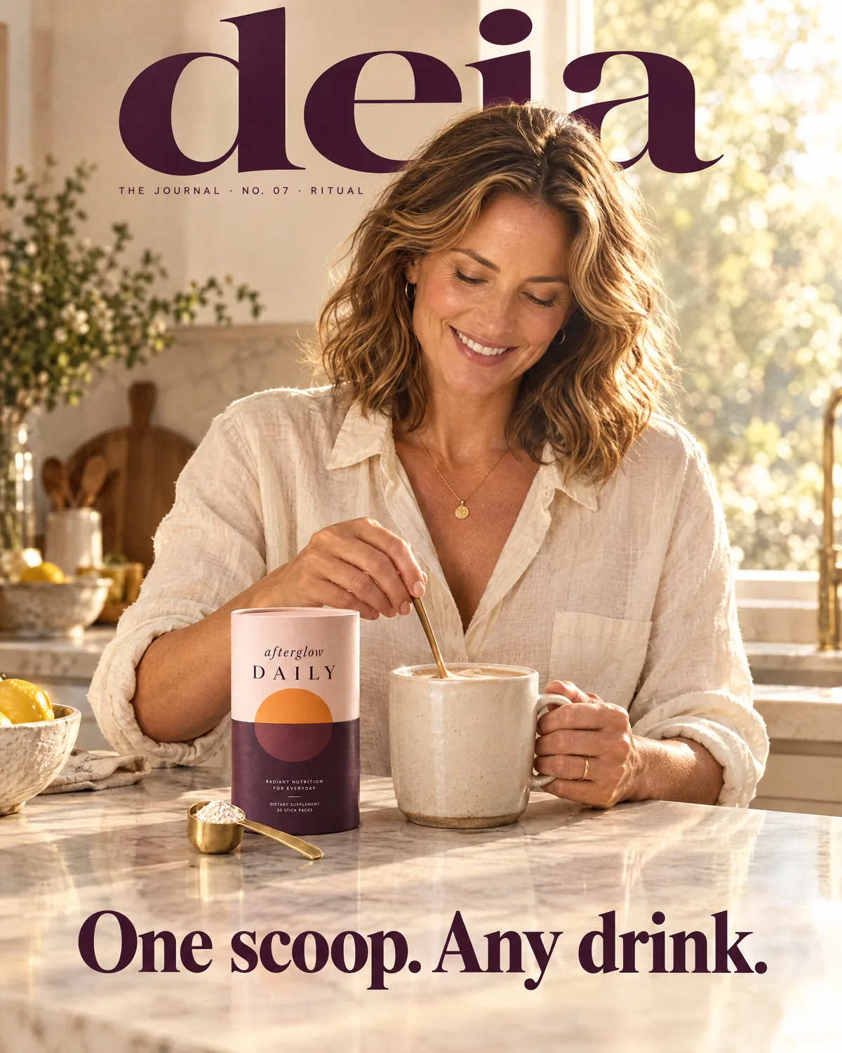 The Magazine No. 07: One scoop. Any drink.
